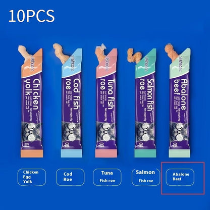 Cat Strip Kittens Nutrition Fat Hair Chin Wet Food Package