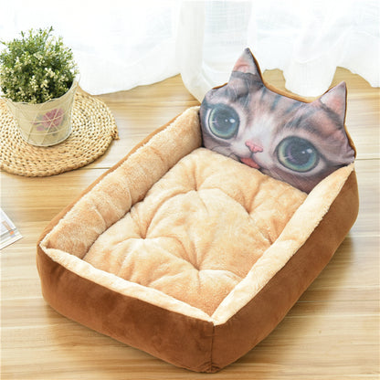 Large Bed Warm Cozy Dog House