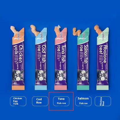 Cat Strip Kittens Nutrition Fat Hair Chin Wet Food Package