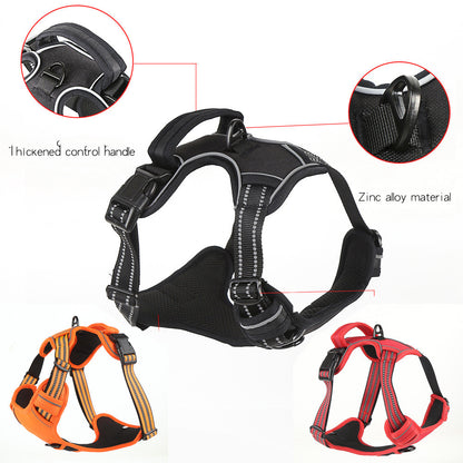 Dog Harness No Pull Breathable, Reflective Pet Harness Vest