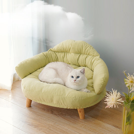 Four Seasons Universal Bed For Cats, Off Ground  Proof, Solid Wood