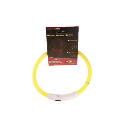 Pet Flashing Collar USB Rechargeable