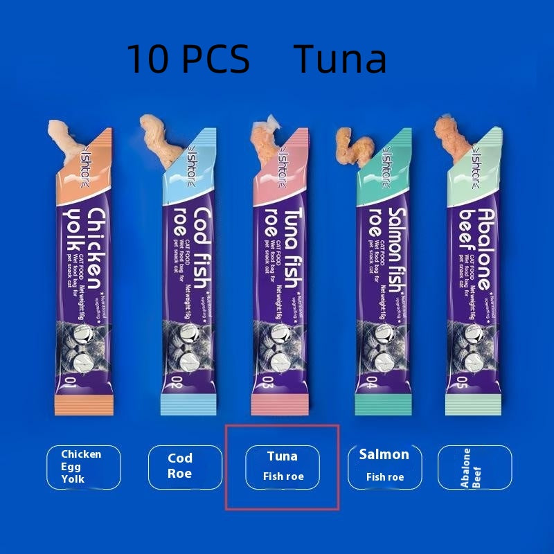 Cat Strip Kittens Nutrition Fat Hair Chin Wet Food Package