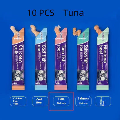 Cat Strip Kittens Nutrition Fat Hair Chin Wet Food Package