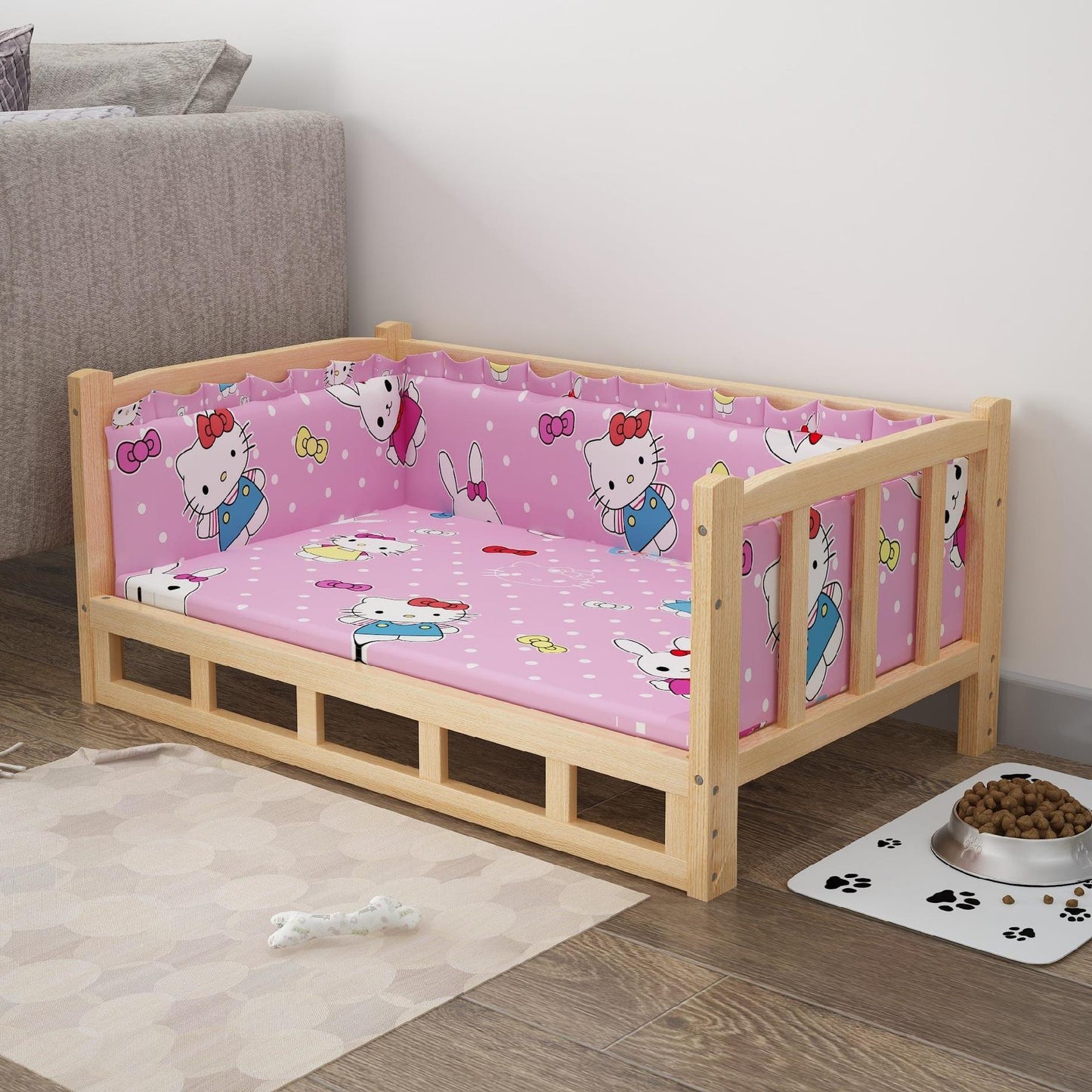 Bed Summer Wooden Bed