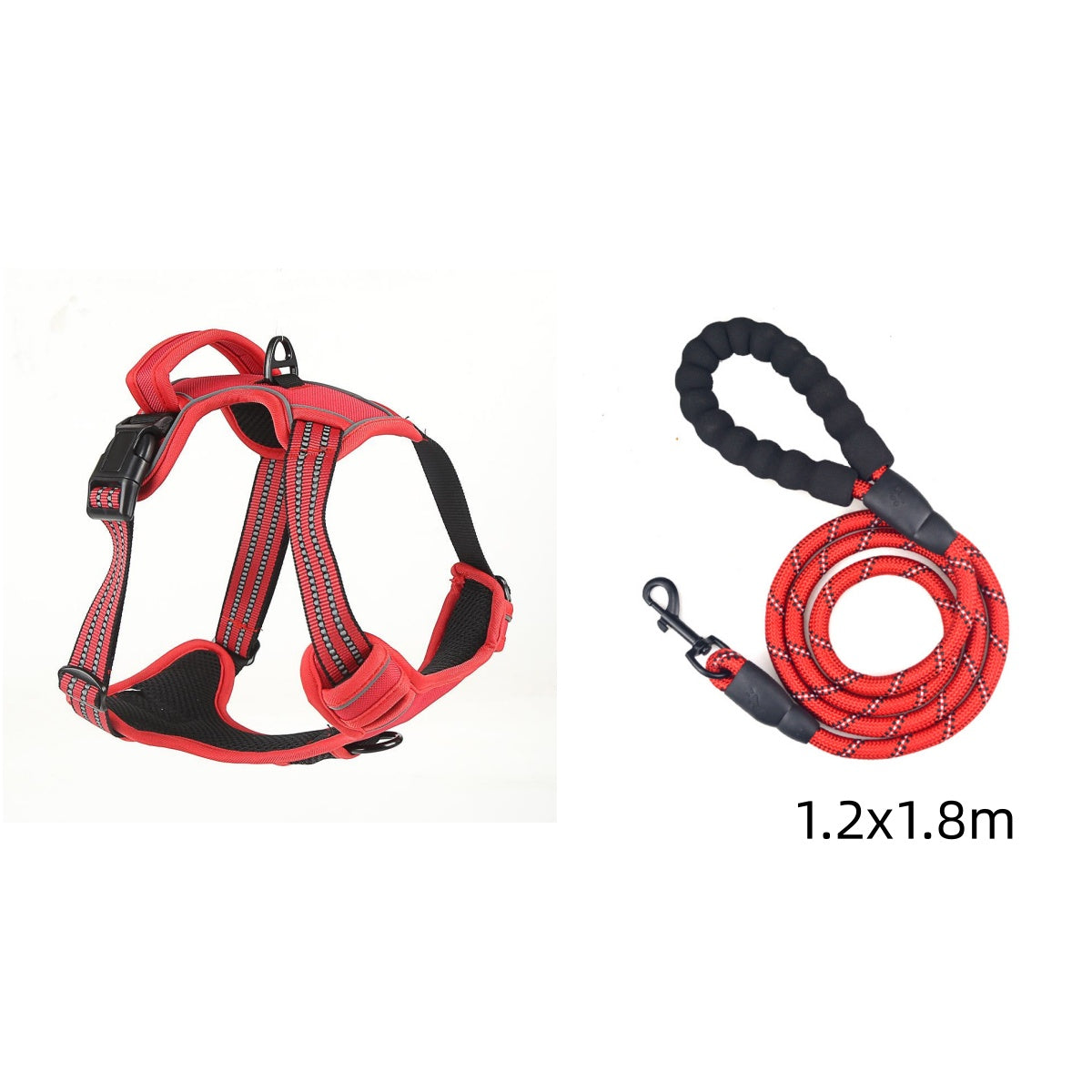 Dog Harness No Pull Breathable, Reflective Pet Harness Vest