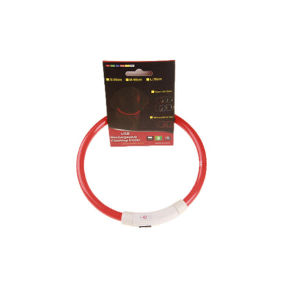 Pet Flashing Collar USB Rechargeable