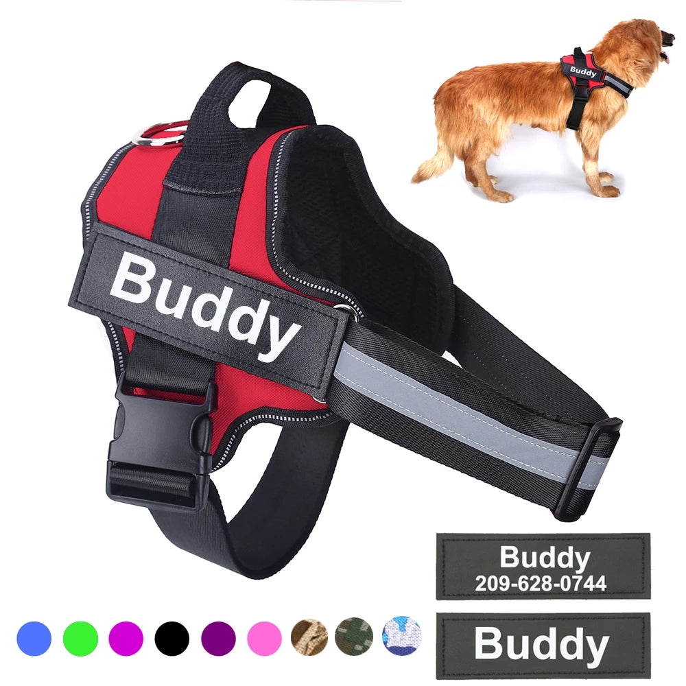 Personalized Dog Pet Harness