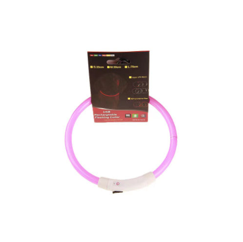 Pet Flashing Collar USB Rechargeable