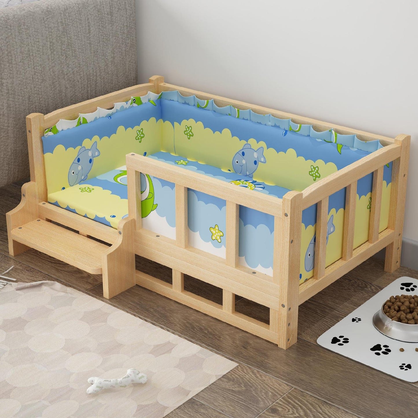 Bed Summer Wooden Bed