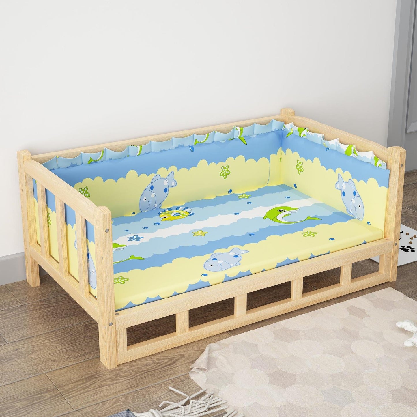 Bed Summer Wooden Bed